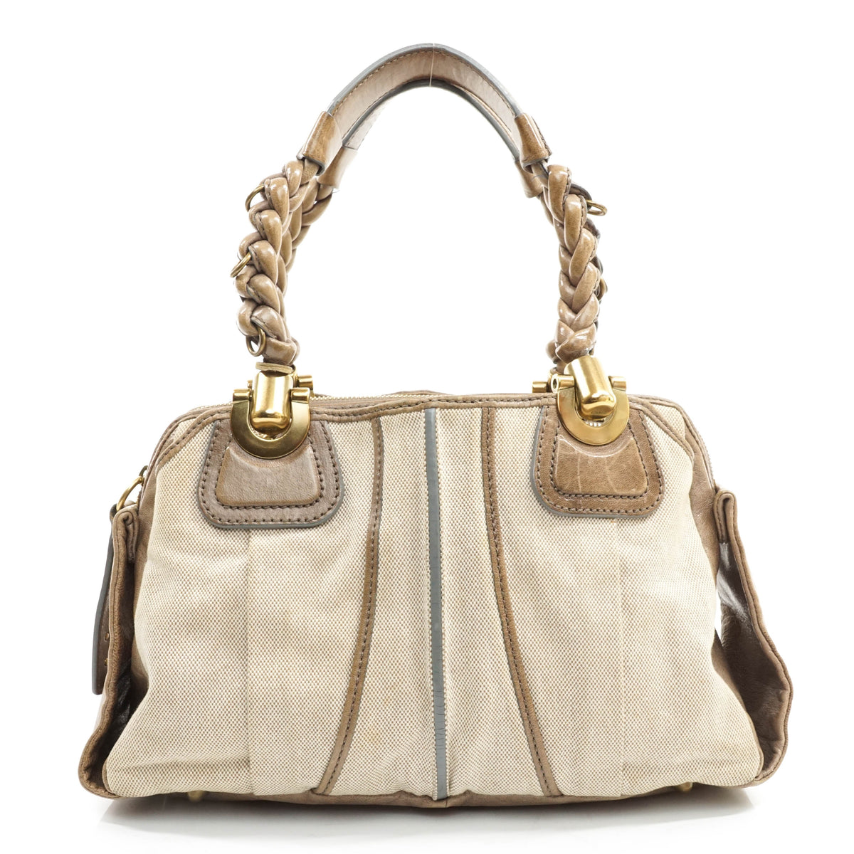 Chloe Heloise Hand Bag Canvas X