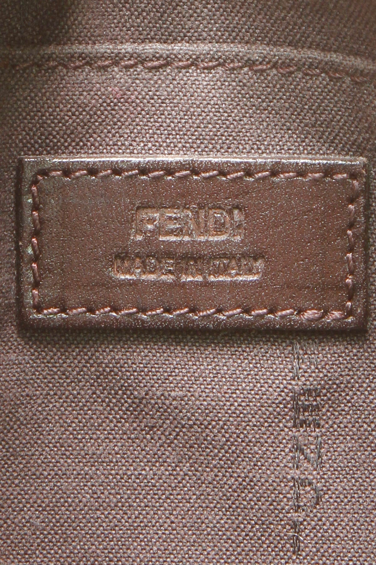 Zucchino Chain Pochette Accessories Bag - Tan