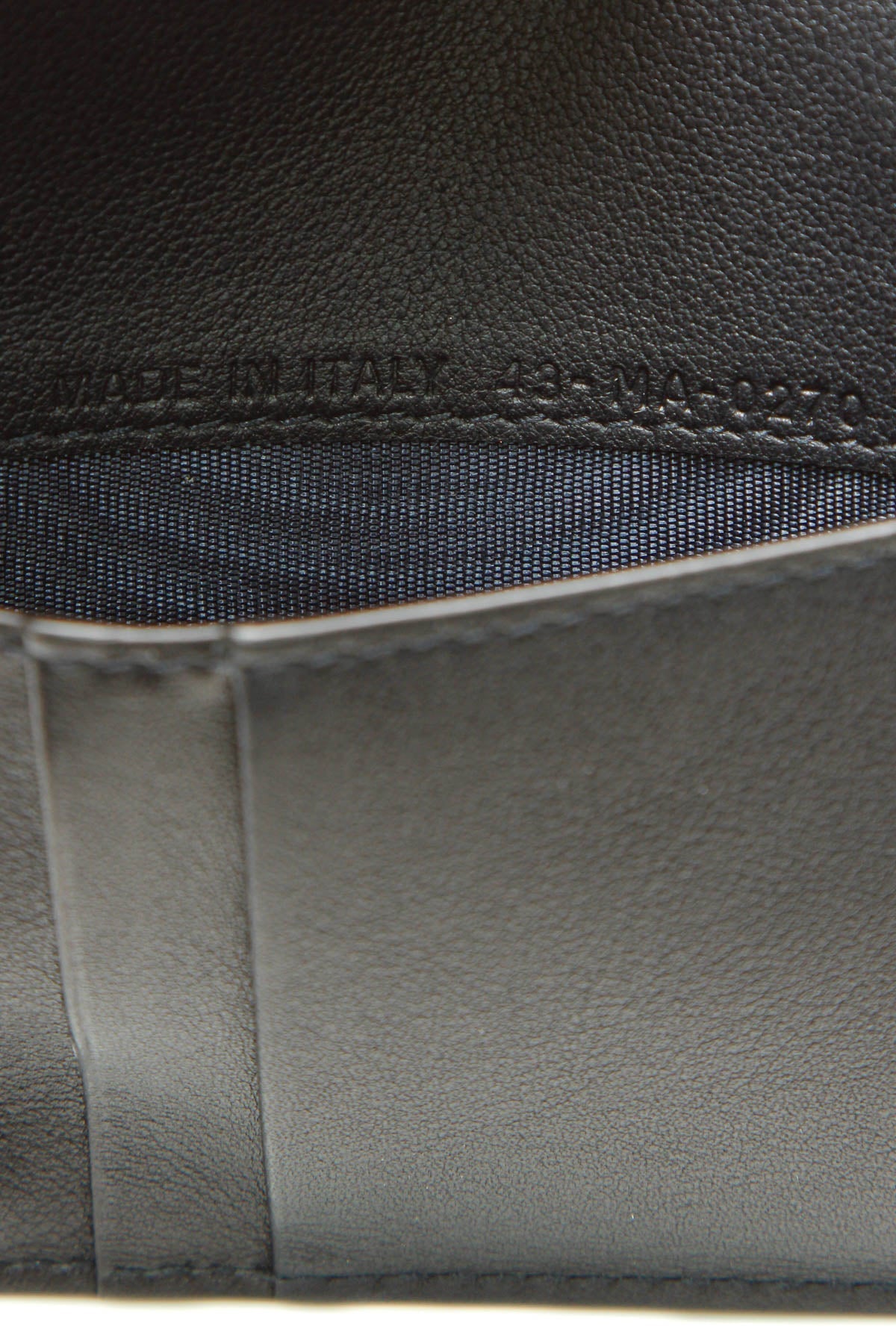 Oblique Passport Cover - Navy/Black Diorissimo
