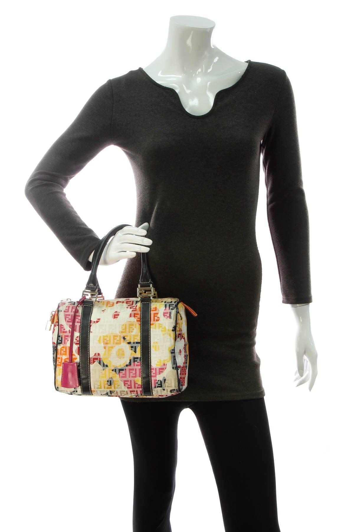 Forever Zucca Bauletto Boston Bag - Multicolor