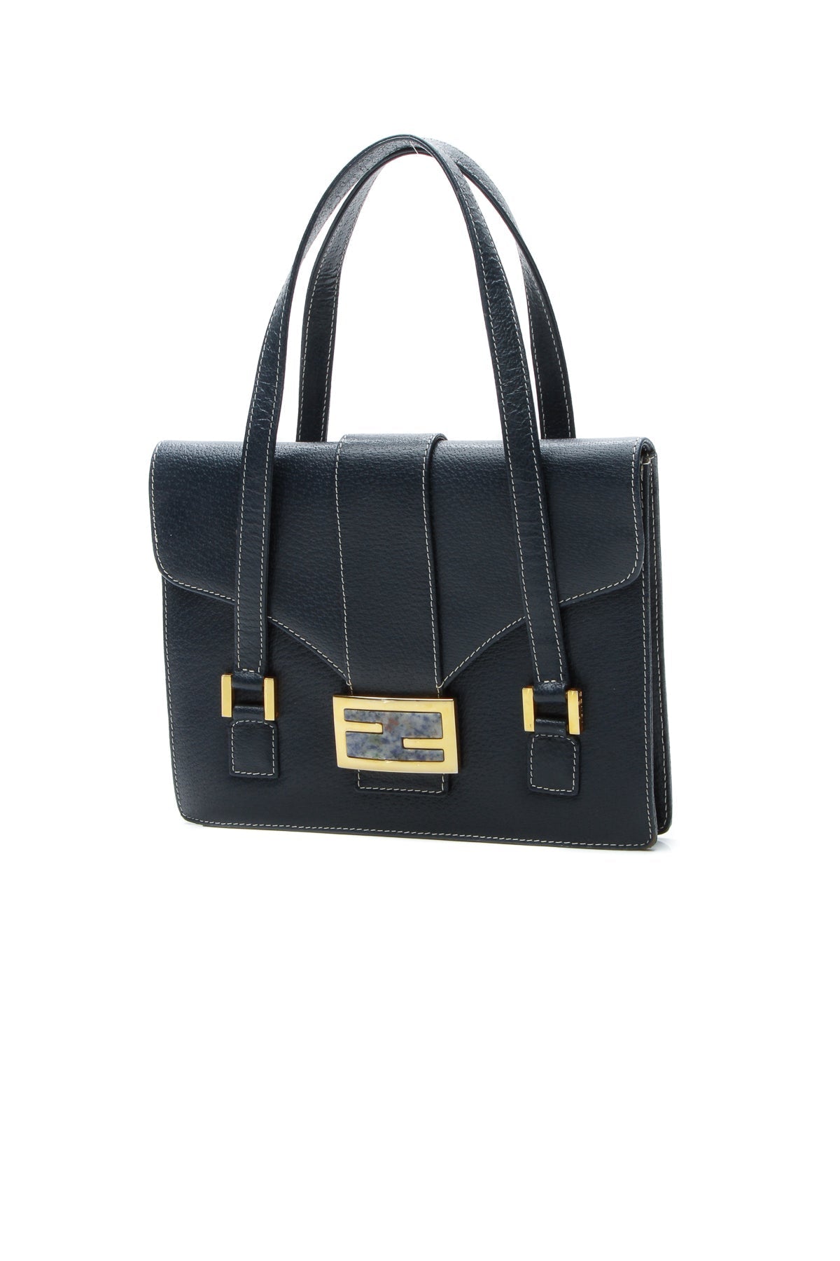 Top Handle Bag - Blue