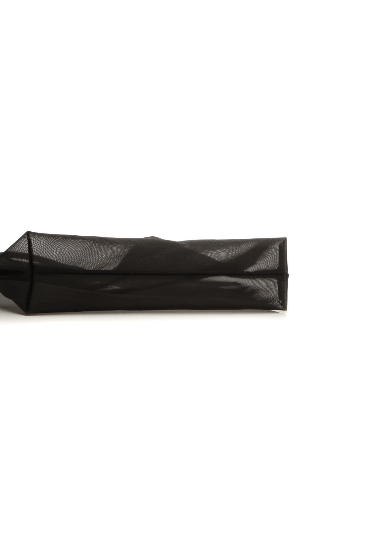Mesh Logo Tote Bag - Black
