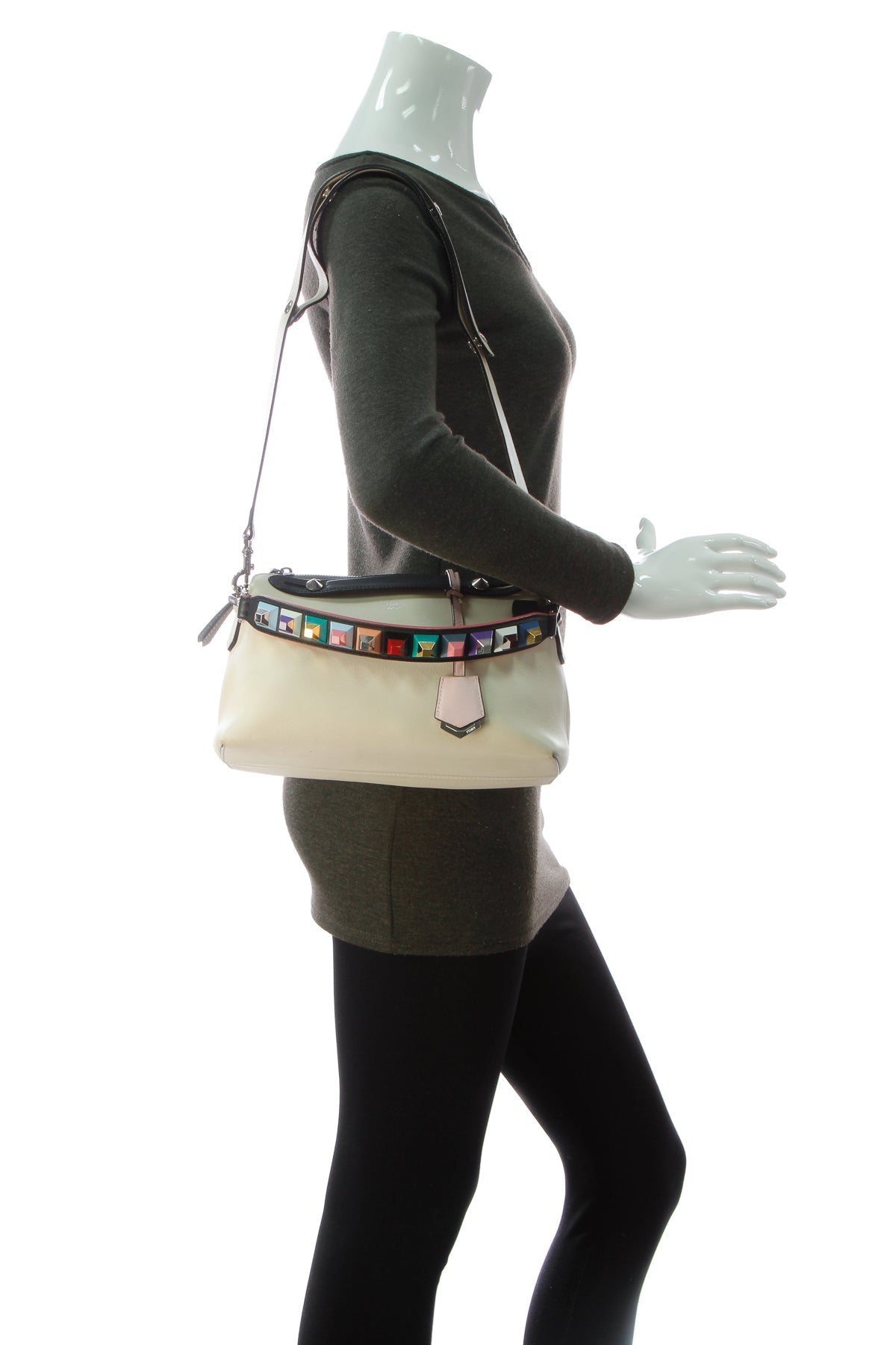 By The Way Small Boston Bag - Beige