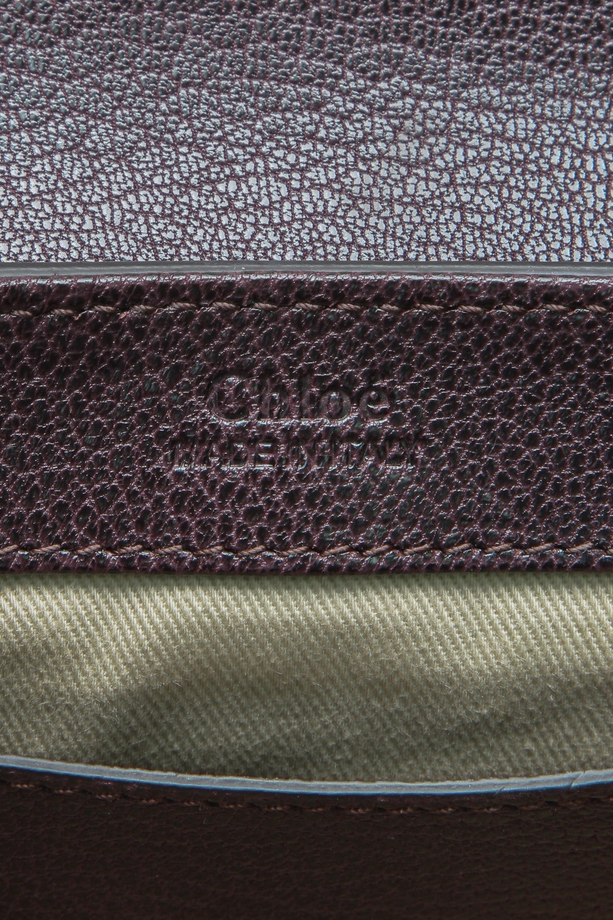 Sequin Camo Mini C Bag - Black Raisin