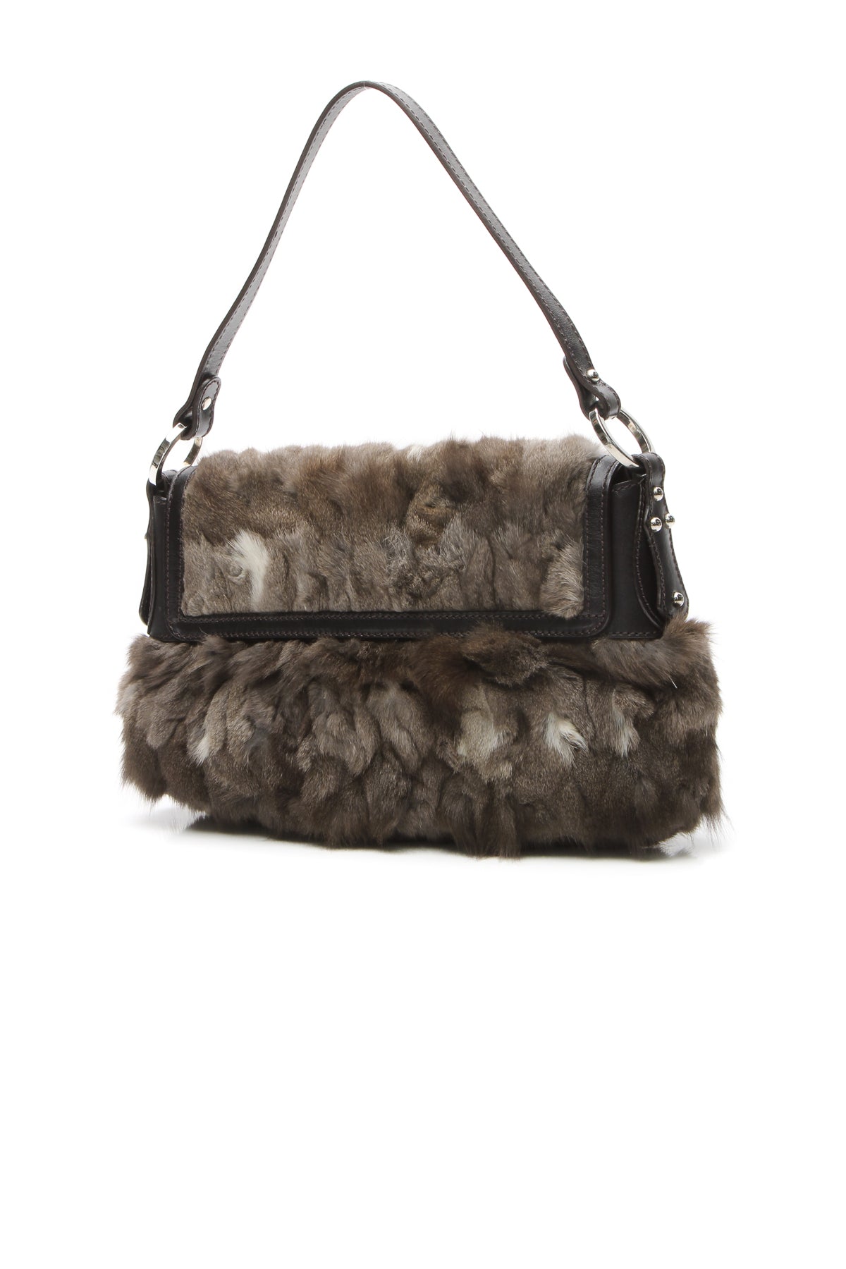 Fur Chef Shoulder Bag - Brown