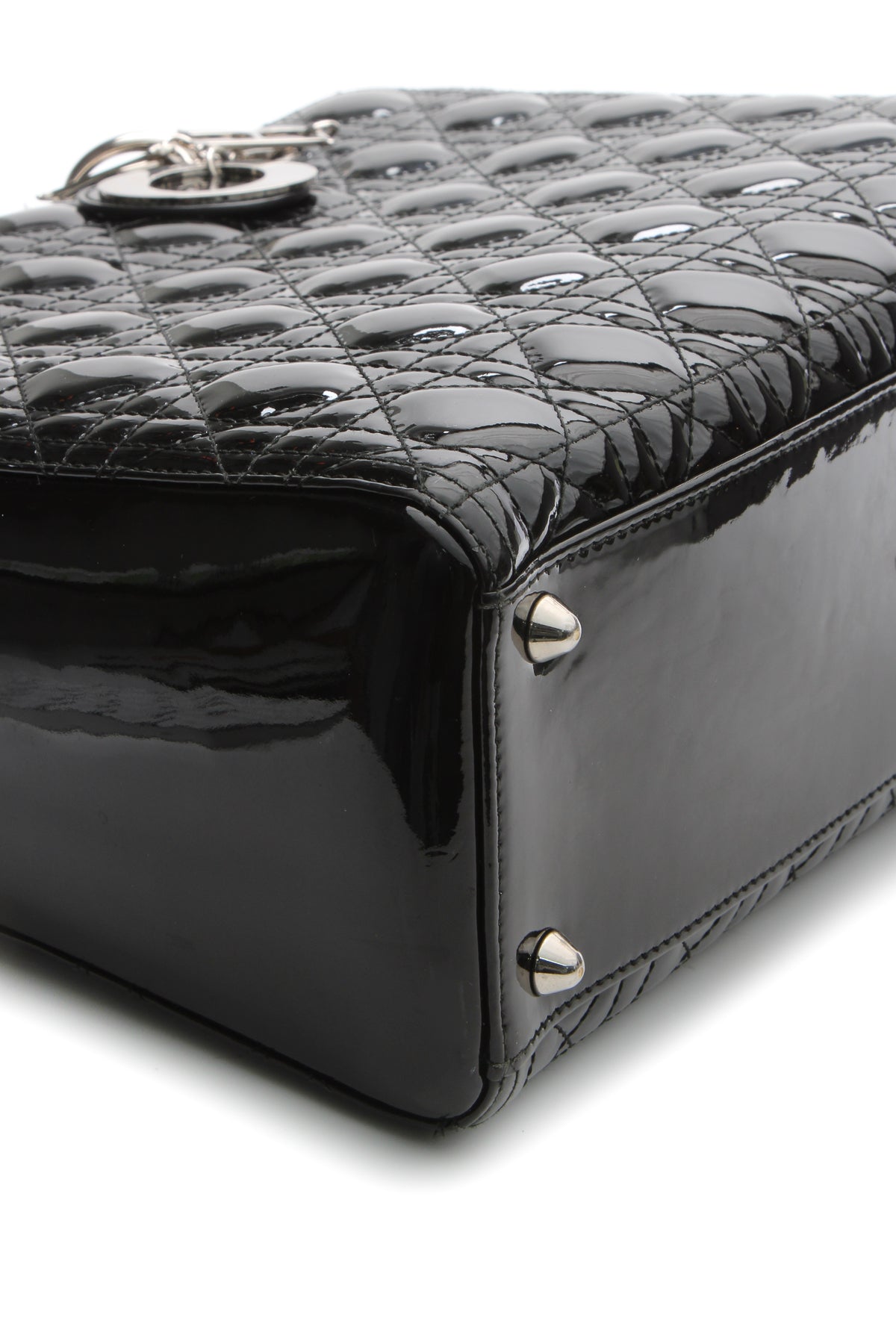 Large Lady Dior Bag - Black