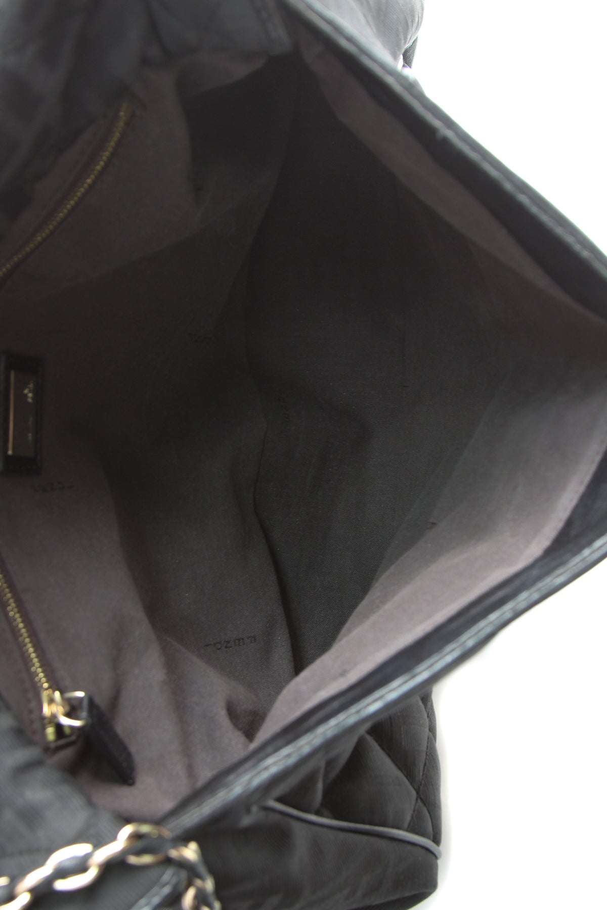 Maxi Quilted Baguette Flap Bag - Black