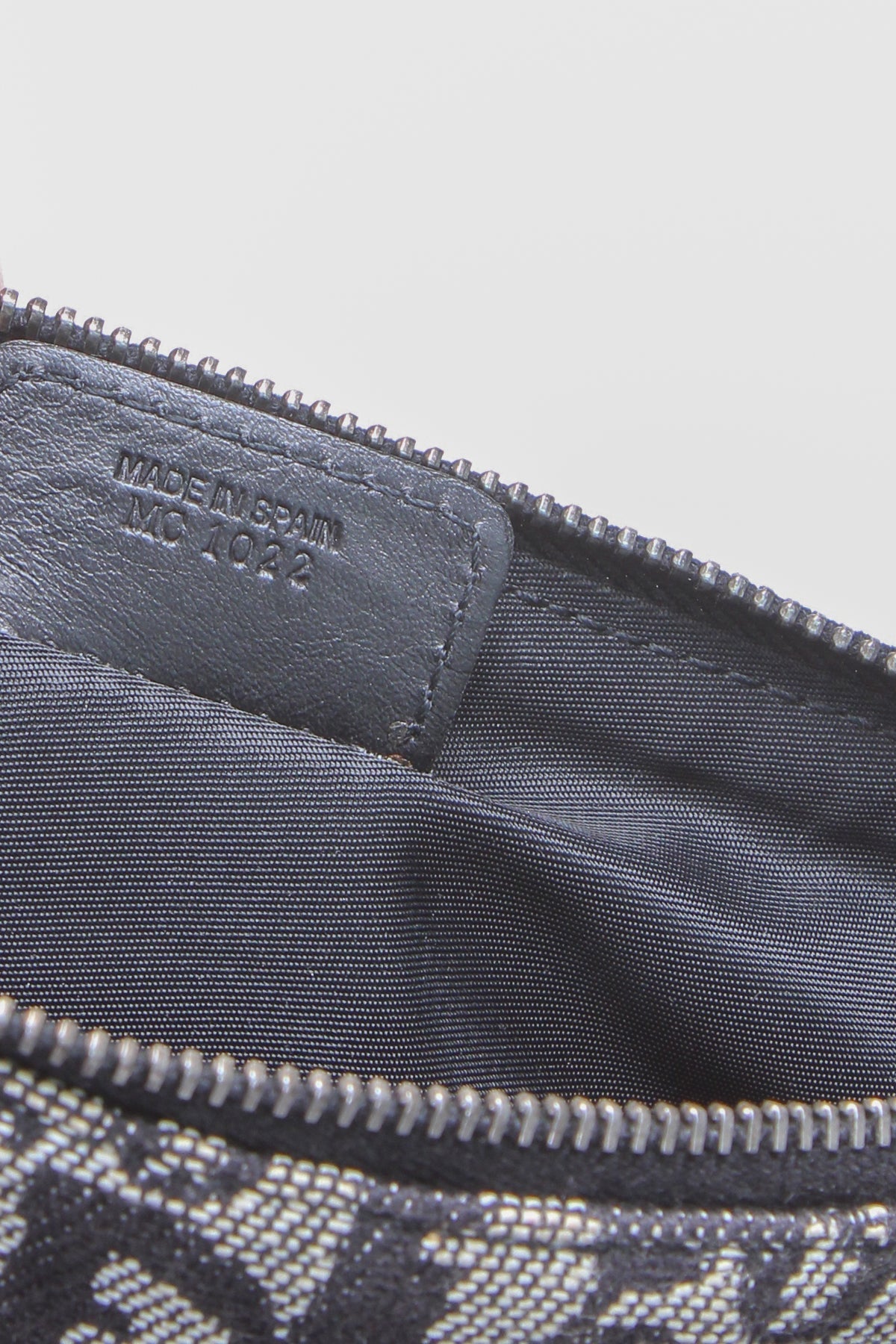 Mini Saddle Pochette Bag - Black Diorissimo