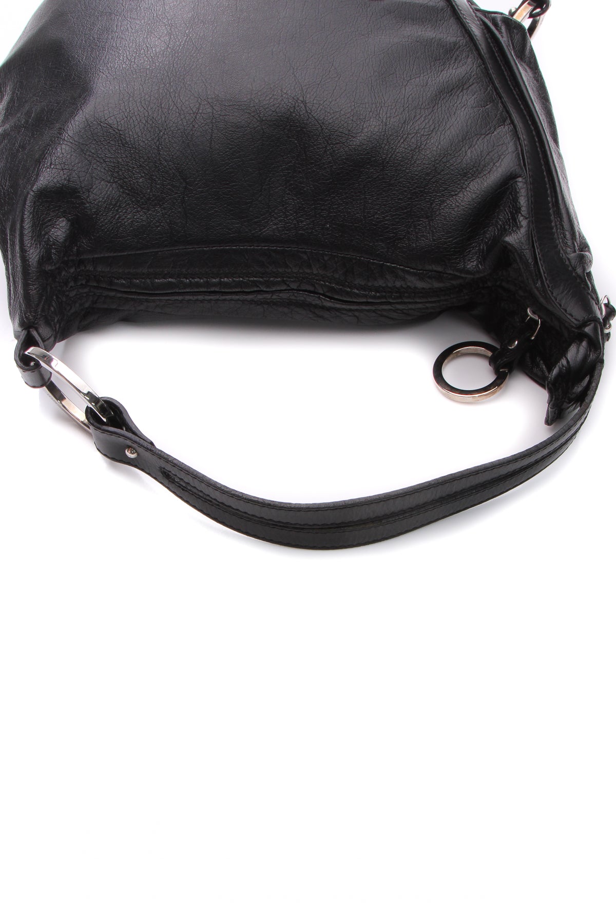 Vintage Borsa Biga Hobo Bag - Black