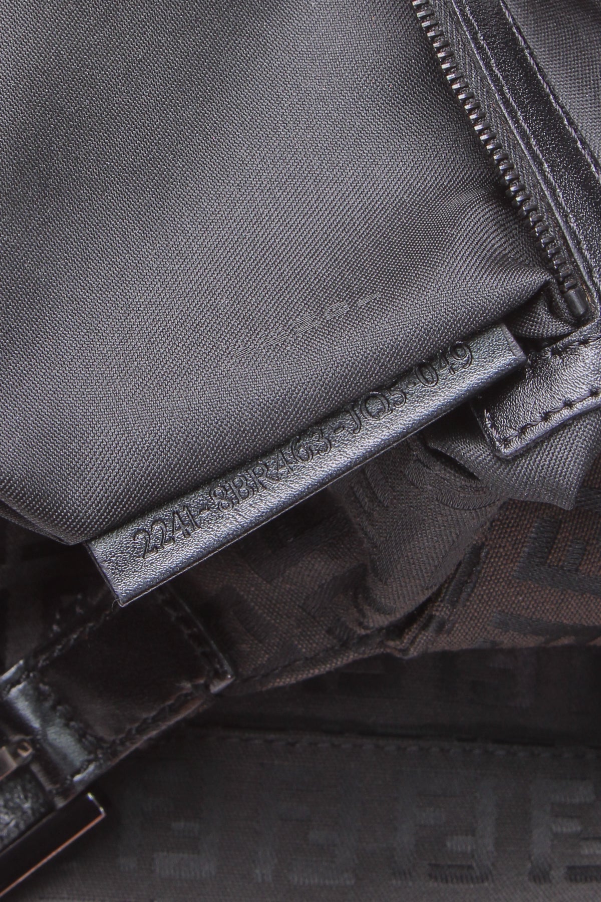 Zucchino Shoulder Bag - Black
