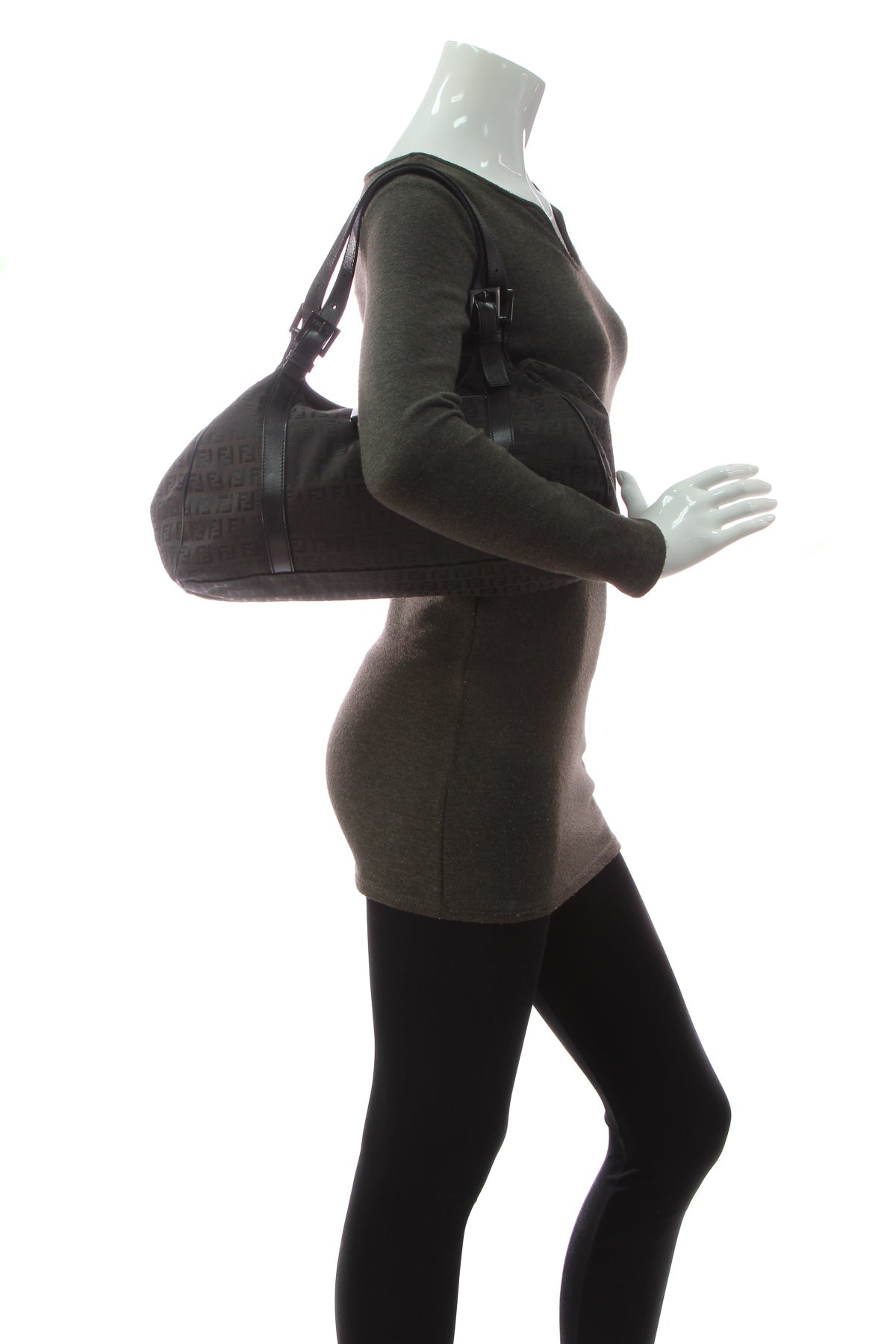 Zucchino Shoulder Bag - Black