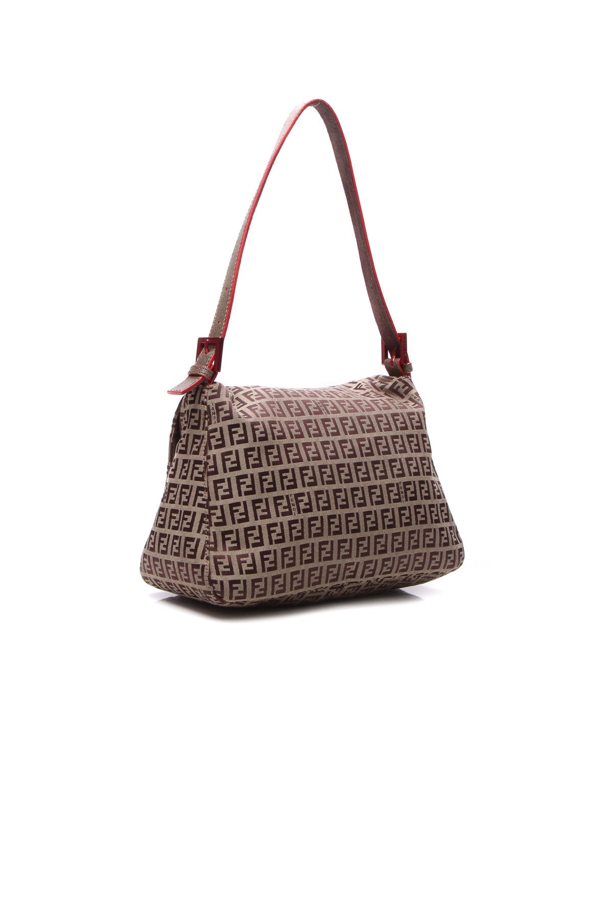 Zucchino Mama Baguette Bag - Brown/Red