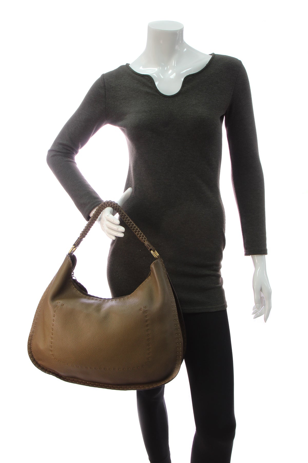 Selleria Hobo Bag - Tan