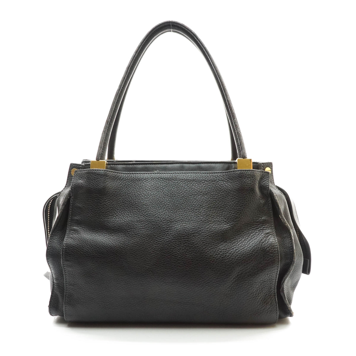 Chloe Hand Bag Leather Black
