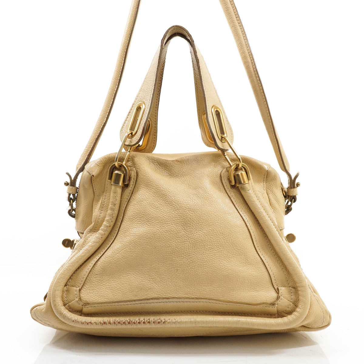 Chloe Paraty Tote Bag Leather Light