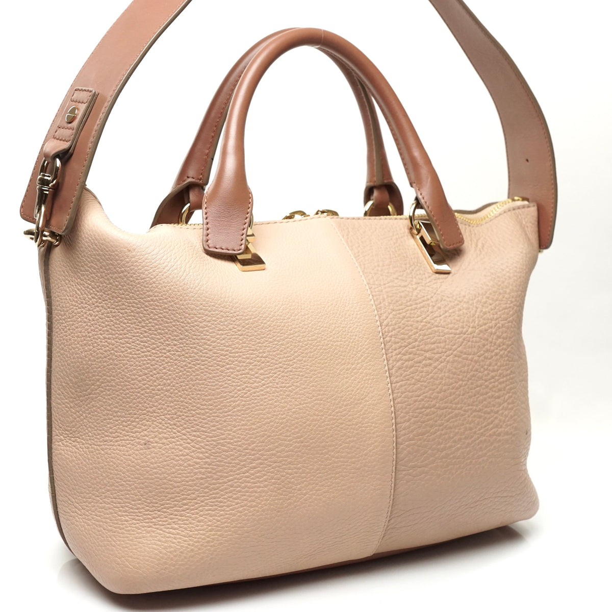 Chloe Baylee Hand Bag Leather Pink