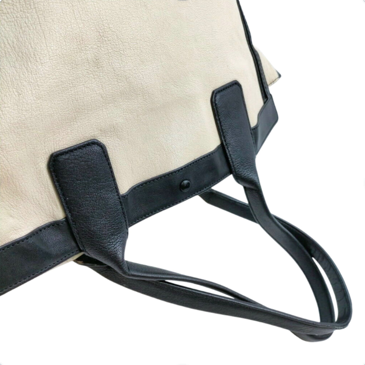Chloe Alison Tote Bag Leather Cream