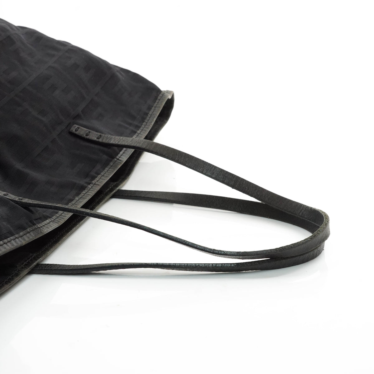 Fendi Zucca Tote Bag Black Nylon