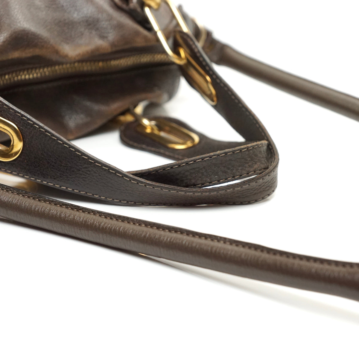 Chloe Paraty Shoulder Bag Dark