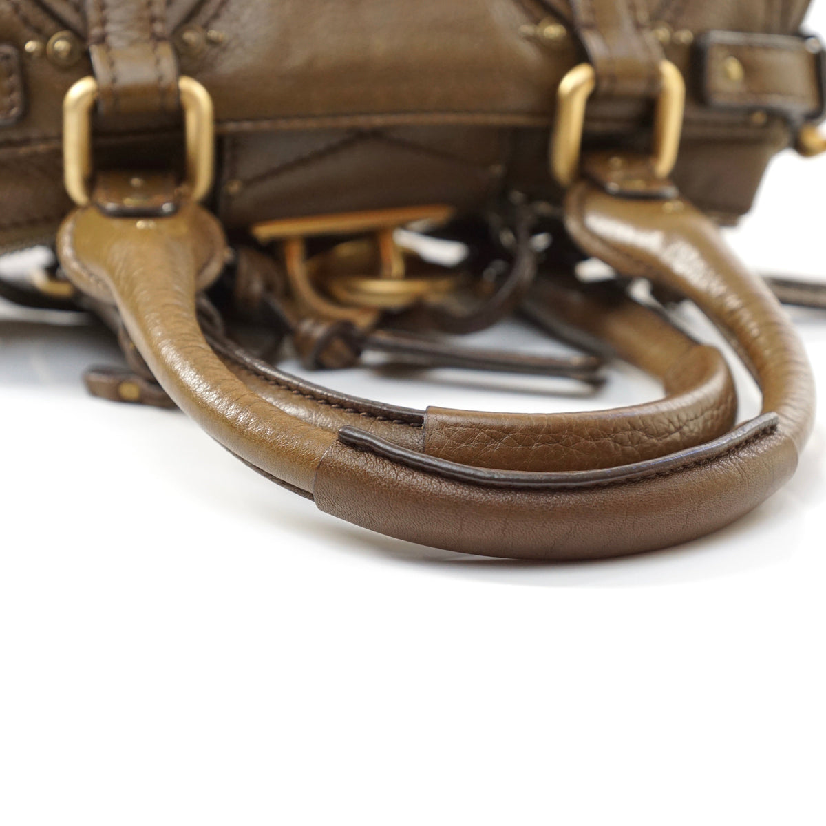 Chloe Paddington Shoulder Bag Brown