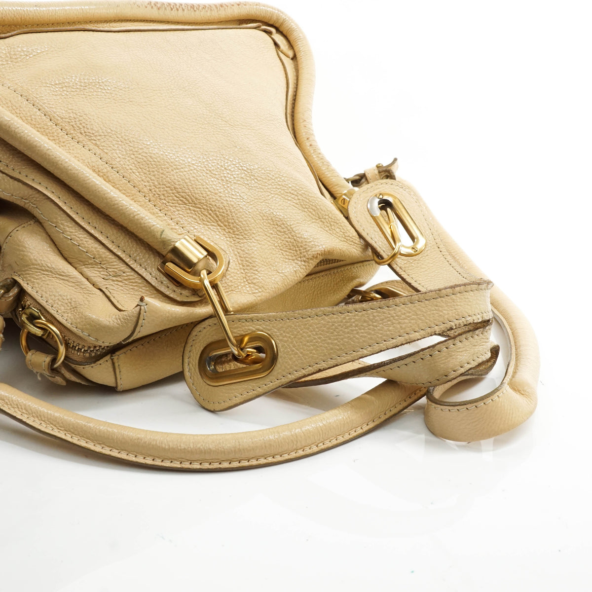 Chloe Paraty Tote Bag Leather Light