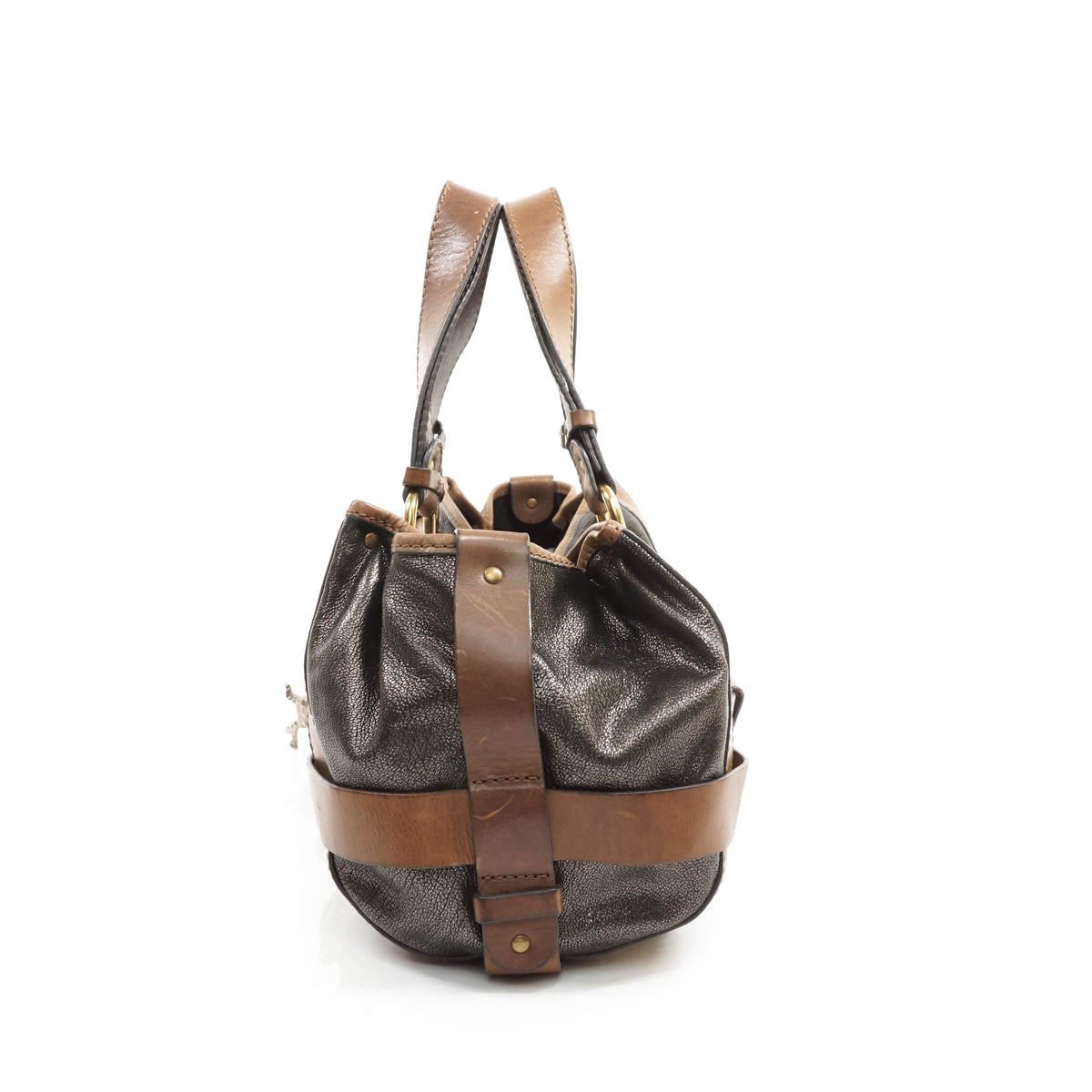 Chloe Kerala Hand Bag Leather Black
