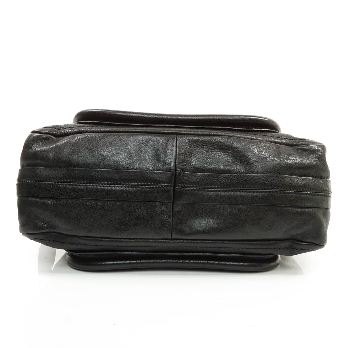 Chloe Shoulder Bag Black Leather
