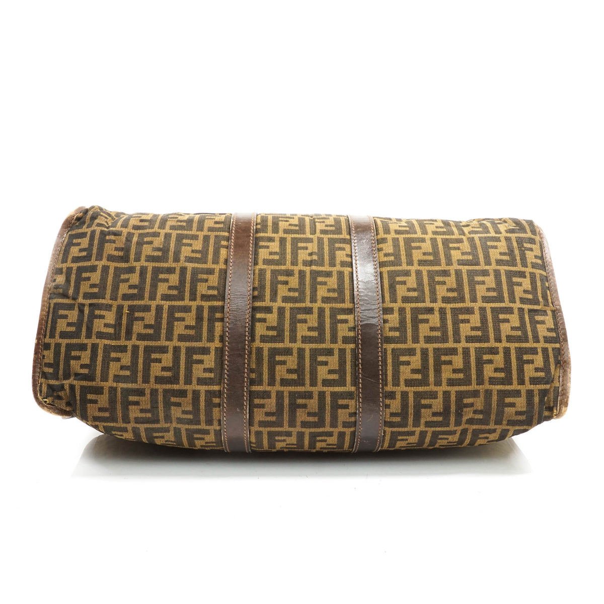 Fendi Travel Bag Brown Zukka Canvas
