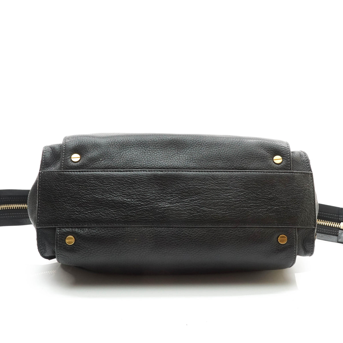 Chloe Hand Bag Leather Black