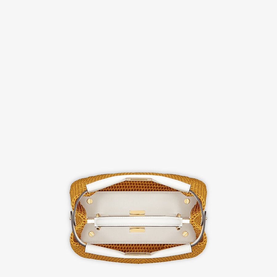 Fendi Mini Cotton Crochet Bag