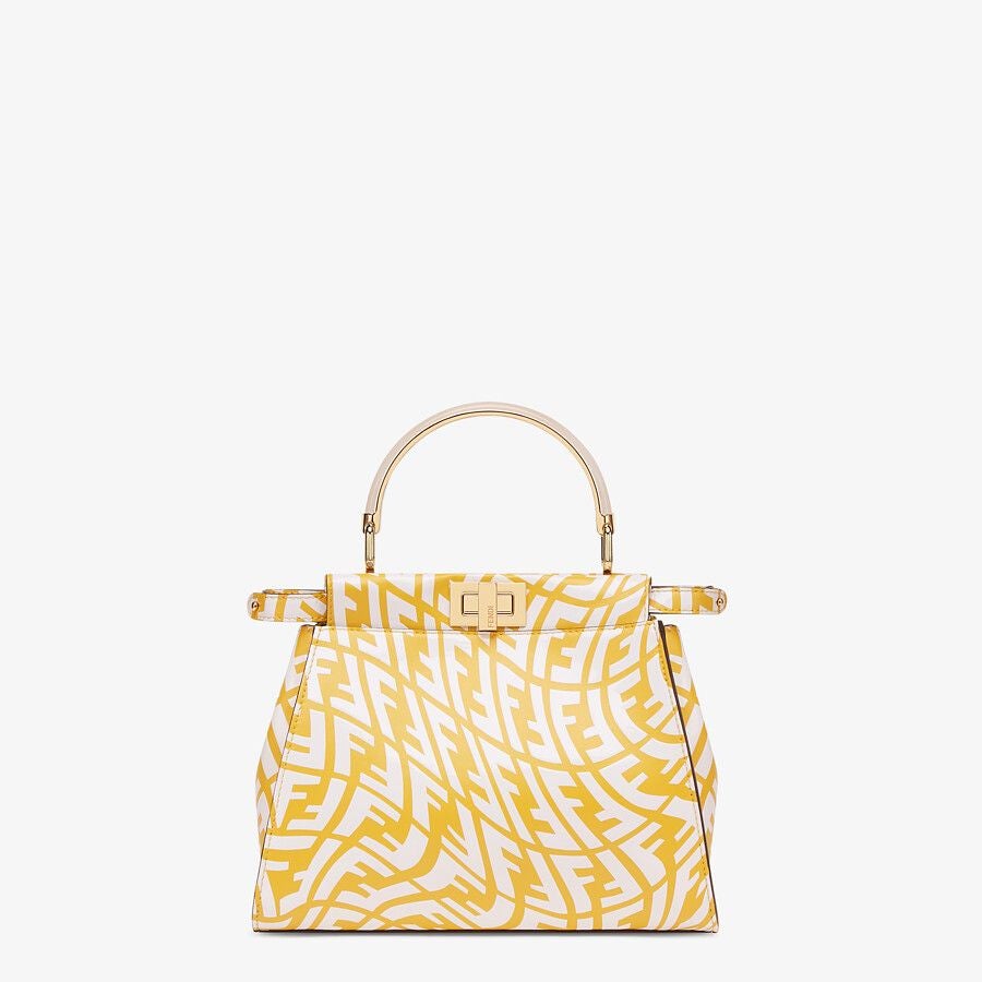 Fendi Mini Leather Ff Vertigo Bag
