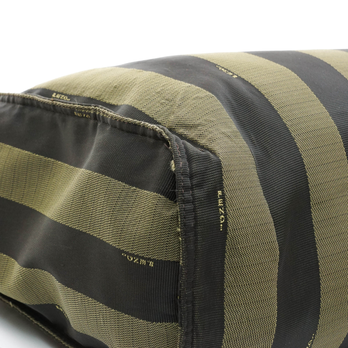 Fendi Tote Bag Black Coated Canvas