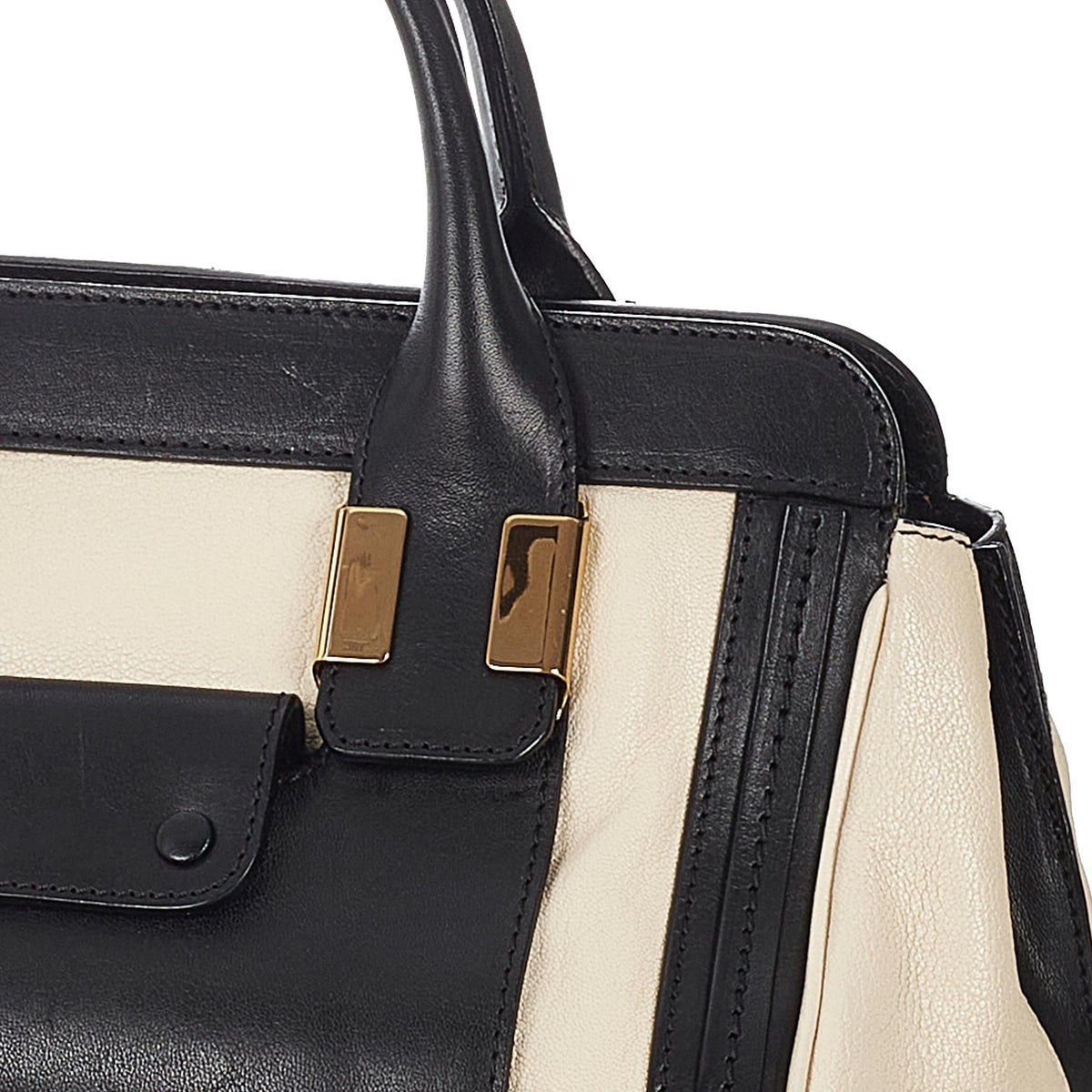 Chloe Alice Leather Handbag (SHG-27061)