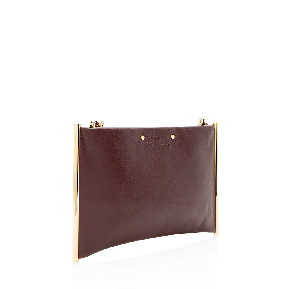 Chloe Calfskin Roy Mini Clutch (SHF-13385)