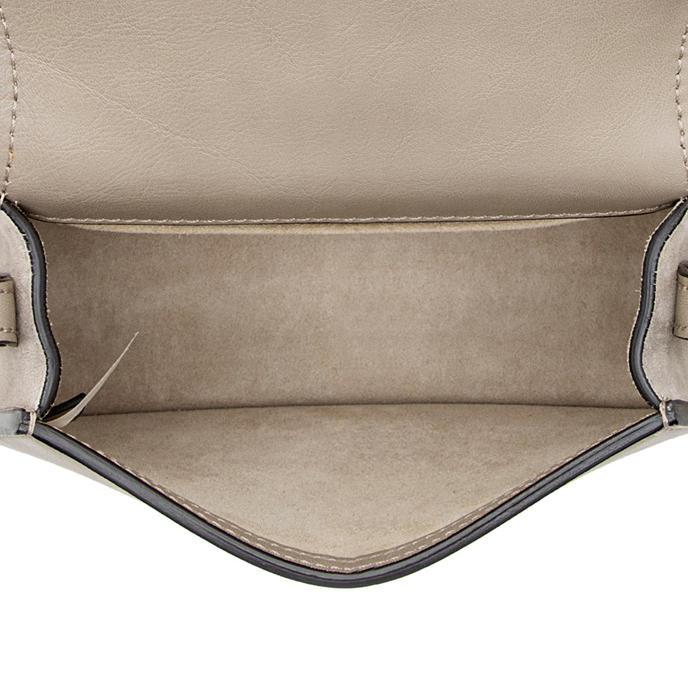Chloe Calfskin Suede Nile Small Bracelet Bag (SHF-18310)