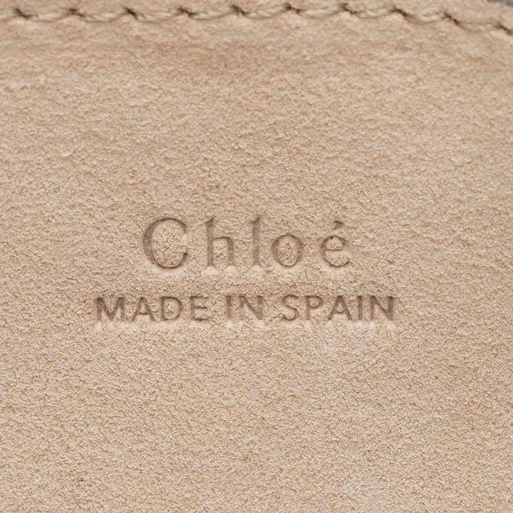 Chloe Calfskin Suede Small Faye Shoulder Bag (SHF-14628)