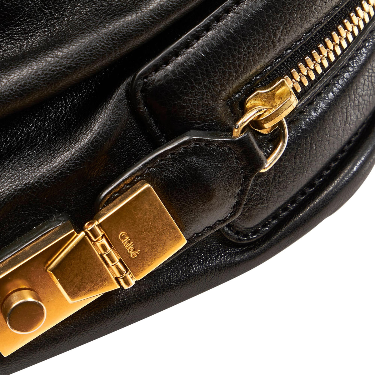Chloe Cary Leather Satchel (SHG-27766)