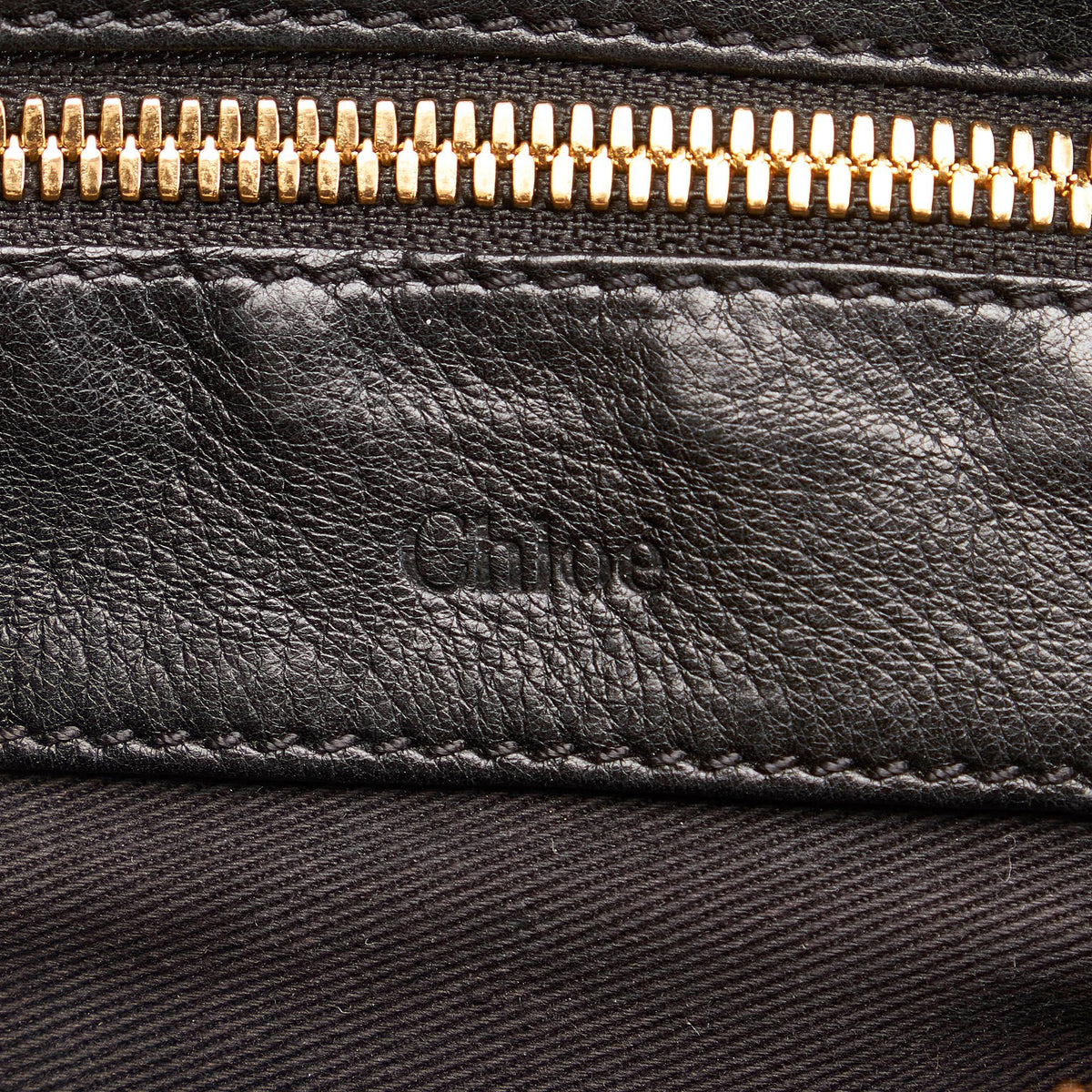 Chloe Cary Leather Satchel (SHG-27766)