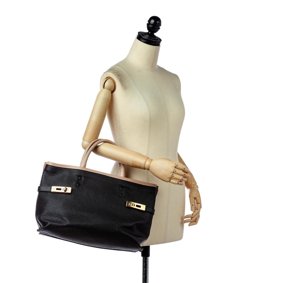 Chloe Charlotte Leather Tote Bag (SHG-25044)