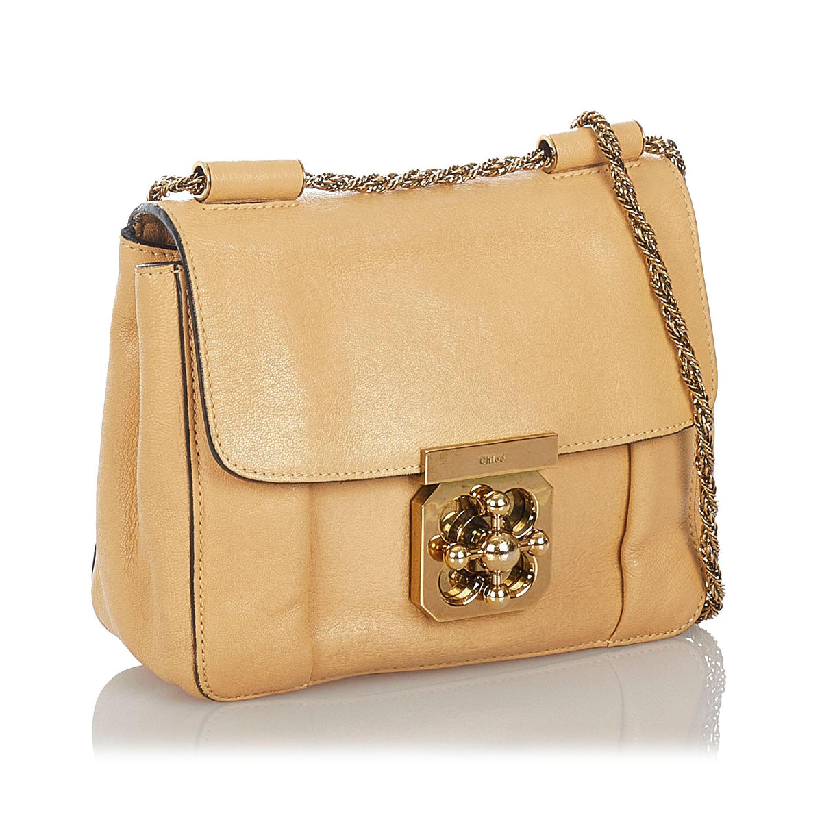 Chloe Elsie Leather Crossbody Bag (SHG-27136)