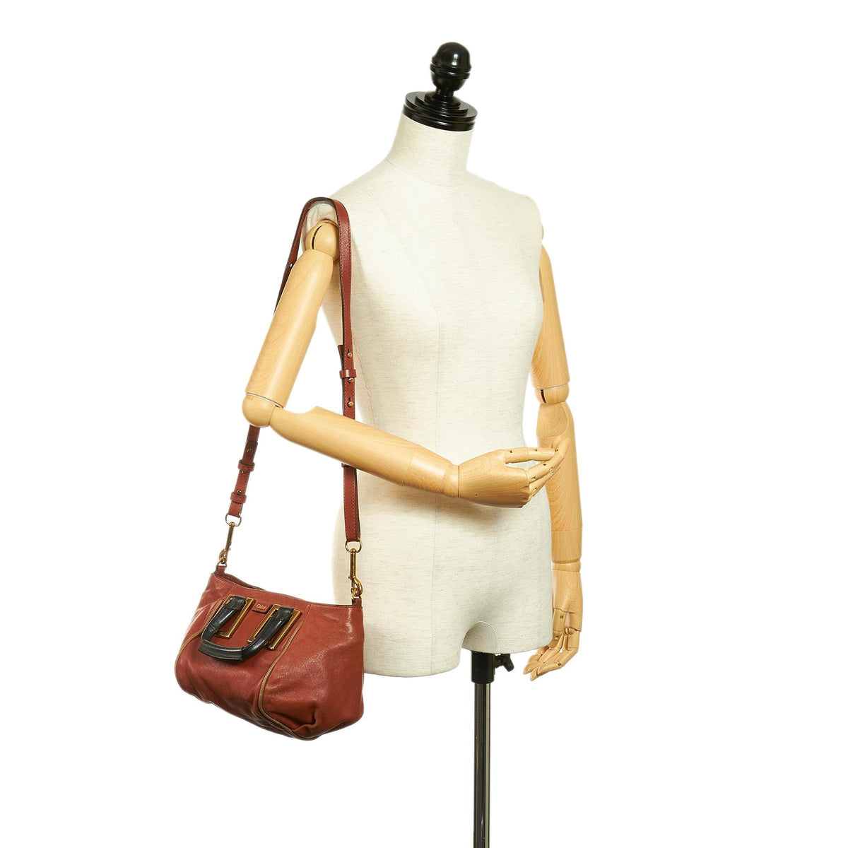 Chloe Ethel Leather Satchel (SHG-26962)