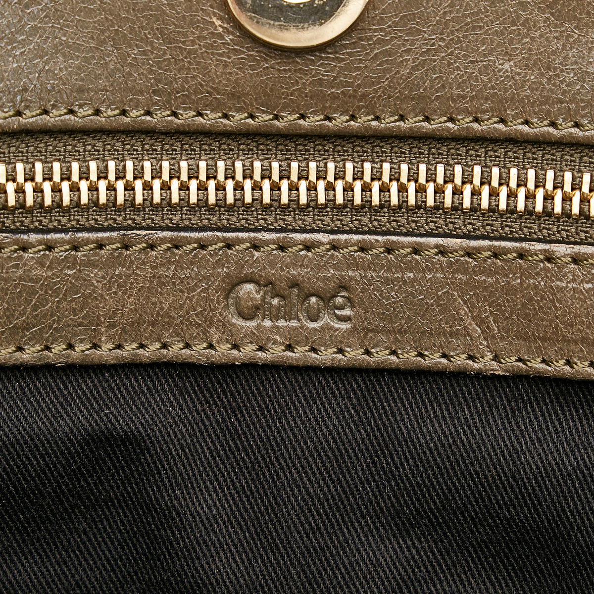 Chloe Ethel Leather Satchel (SHG-27470)