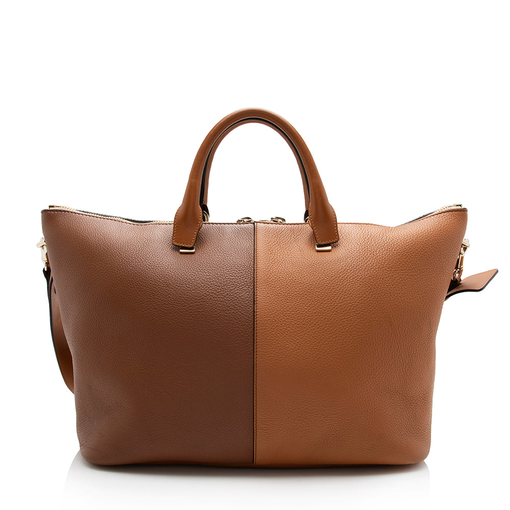 Chloe Leather Baylee Medium Shoulder Bag (SHF-15738)