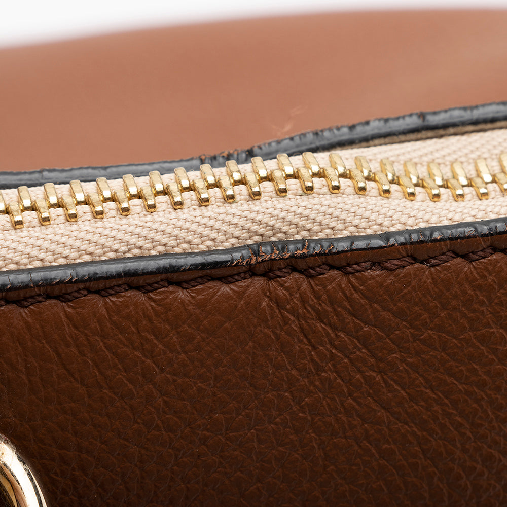 Chloe Leather Baylee Medium Shoulder Bag (SHF-15738)