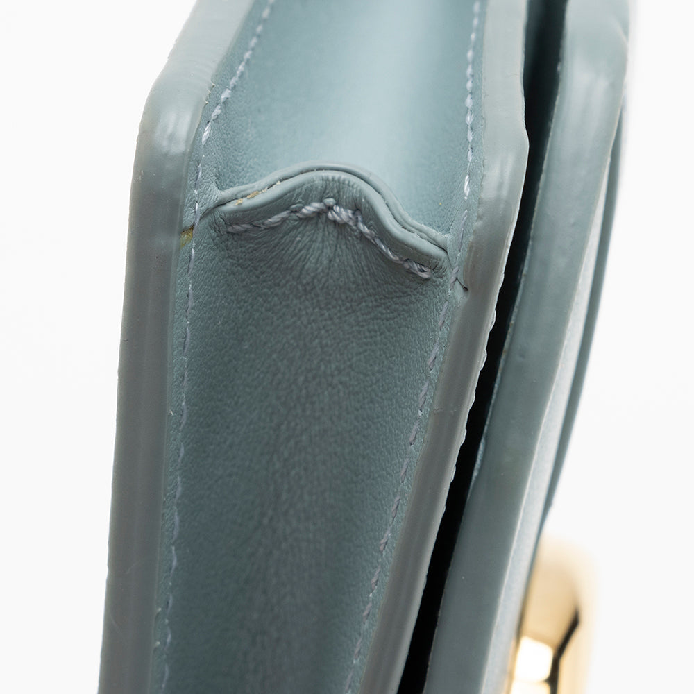Chloe Leather C Card Holder (SHF-15092)