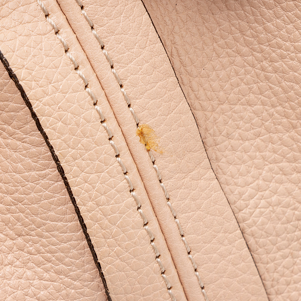 Chloe Leather Paraty Medium Satchel (SHF-17346)