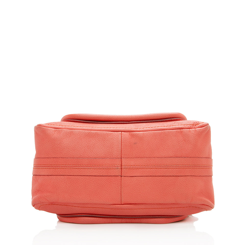 Chloe Leather Paraty Small Satchel (SHF-14701)