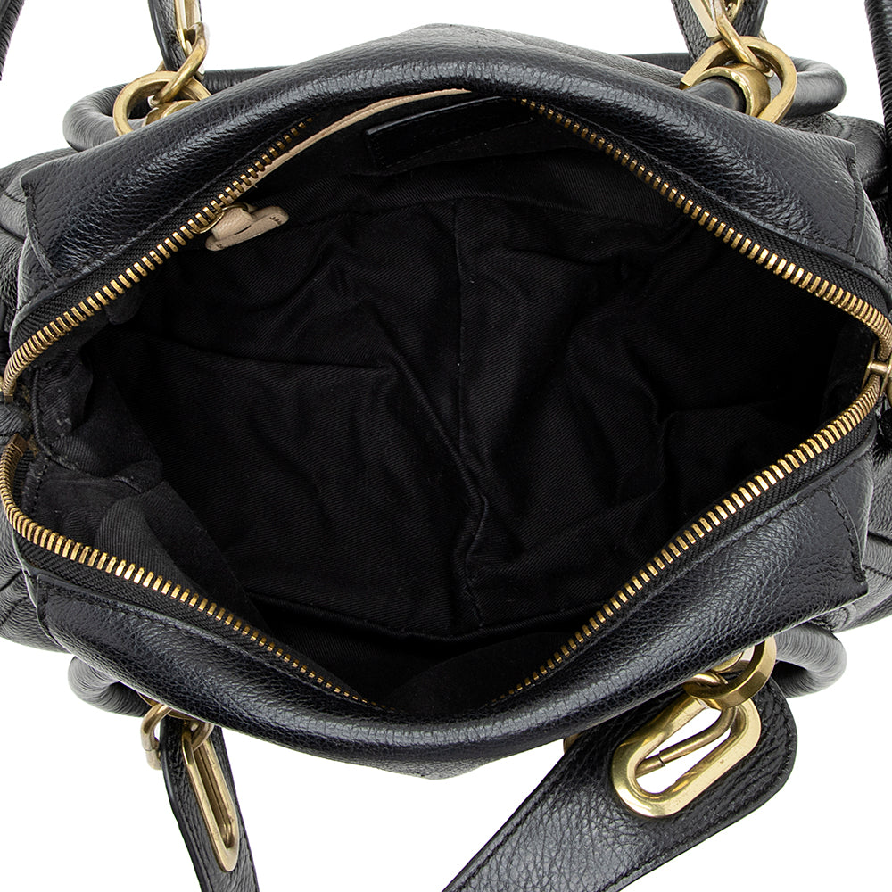 Chloe Leather Paraty Small Satchel (SHF-14867)