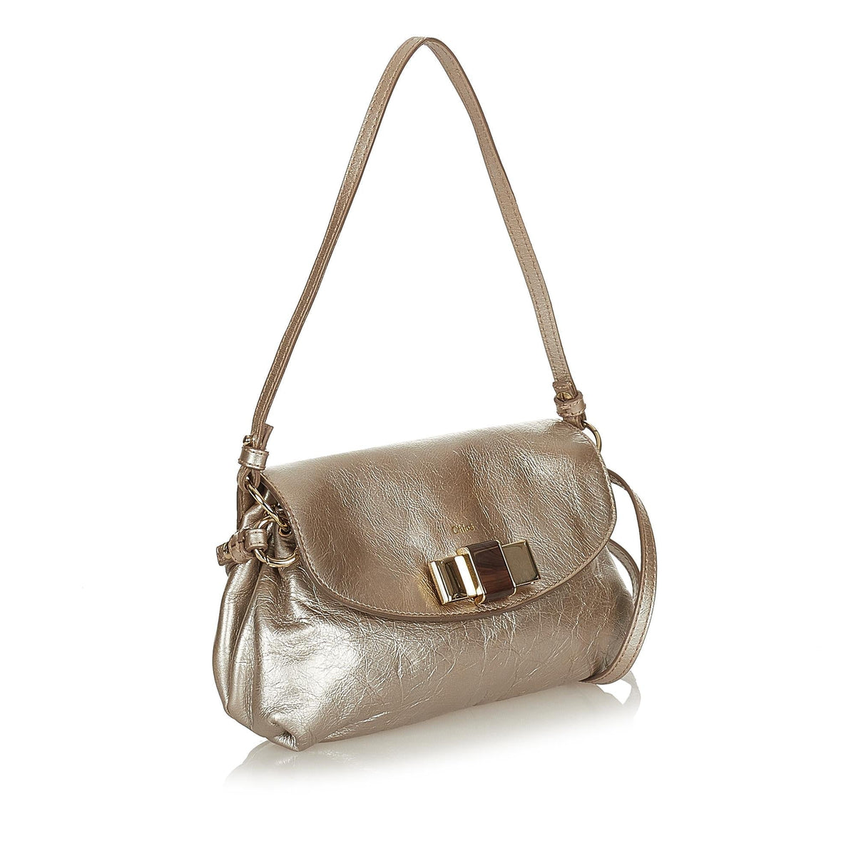 Chloe Lily Leather Satchel (SHG-26959)