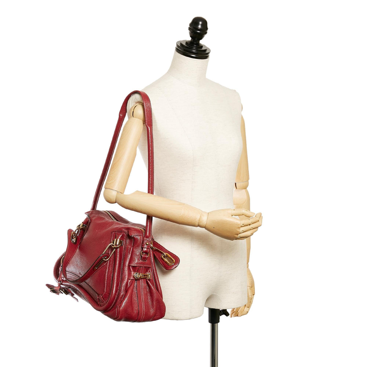 Chloe Paraty Leather Satchel (SHG-27528)